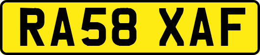RA58XAF