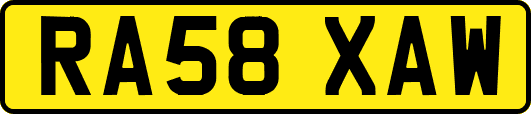 RA58XAW