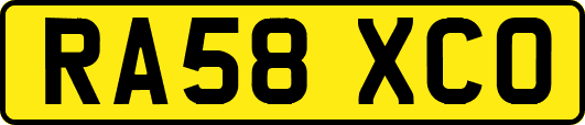 RA58XCO