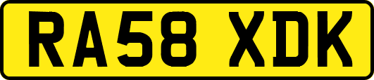 RA58XDK
