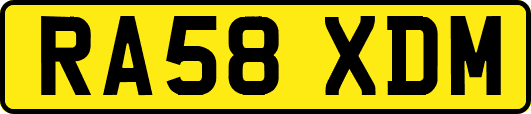 RA58XDM