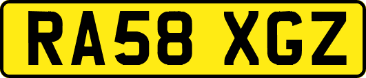 RA58XGZ