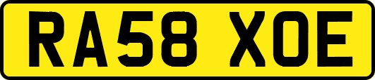 RA58XOE