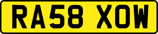 RA58XOW