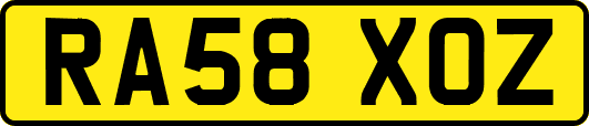 RA58XOZ