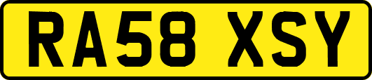 RA58XSY