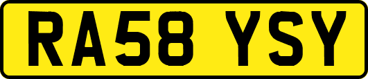 RA58YSY