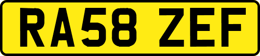 RA58ZEF