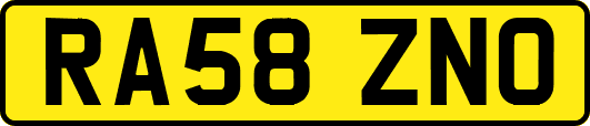 RA58ZNO