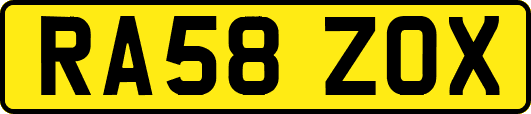 RA58ZOX