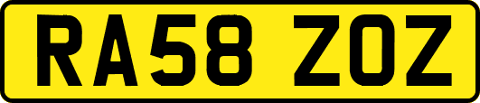 RA58ZOZ