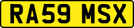 RA59MSX