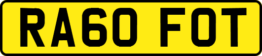 RA60FOT