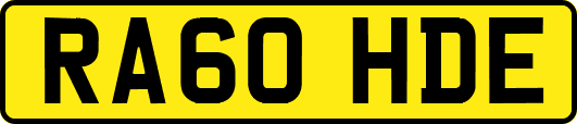 RA60HDE