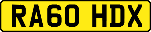 RA60HDX