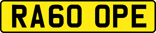 RA60OPE