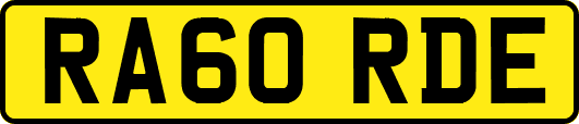 RA60RDE