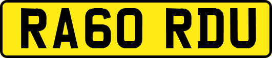RA60RDU