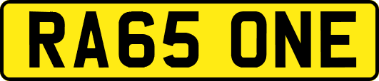 RA65ONE