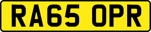 RA65OPR
