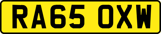 RA65OXW