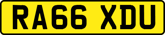 RA66XDU