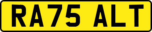 RA75ALT