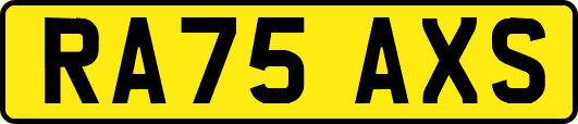 RA75AXS