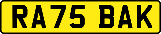 RA75BAK