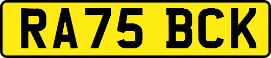 RA75BCK