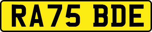 RA75BDE