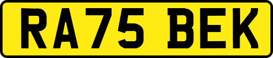RA75BEK