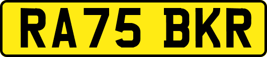 RA75BKR