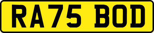 RA75BOD