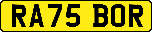 RA75BOR