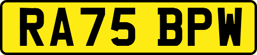 RA75BPW