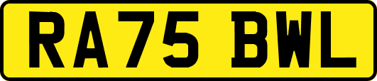 RA75BWL