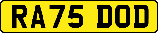 RA75DOD