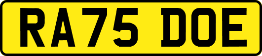 RA75DOE