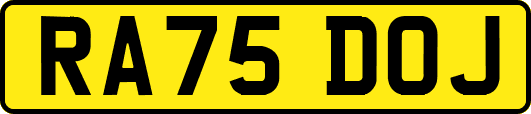 RA75DOJ