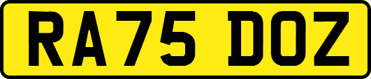 RA75DOZ