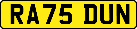 RA75DUN