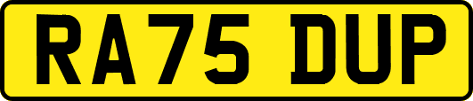 RA75DUP
