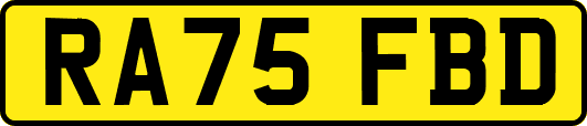 RA75FBD