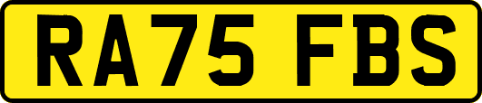 RA75FBS