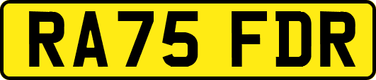 RA75FDR