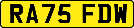 RA75FDW