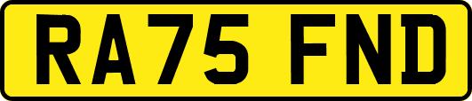 RA75FND