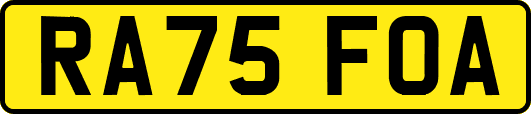 RA75FOA