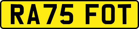 RA75FOT